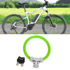 Bicycle Green 1 Pc Portable Anti-Theft Cable Lock Mini Ring