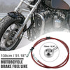 Motorcycle Ends / 130cm 10mm / Motorcycle Braided Brake Clutch Hose