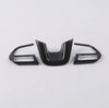 Jeep Compass Carbon Fiber Steering Wheel Cover Trim (2017-2021)