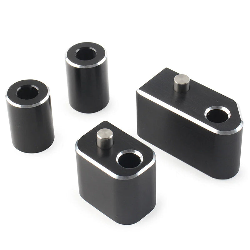 Harley Street, Tri Glide, Road King 1-1/4" Driver Floorboard Spacer Extension (2014-2023)