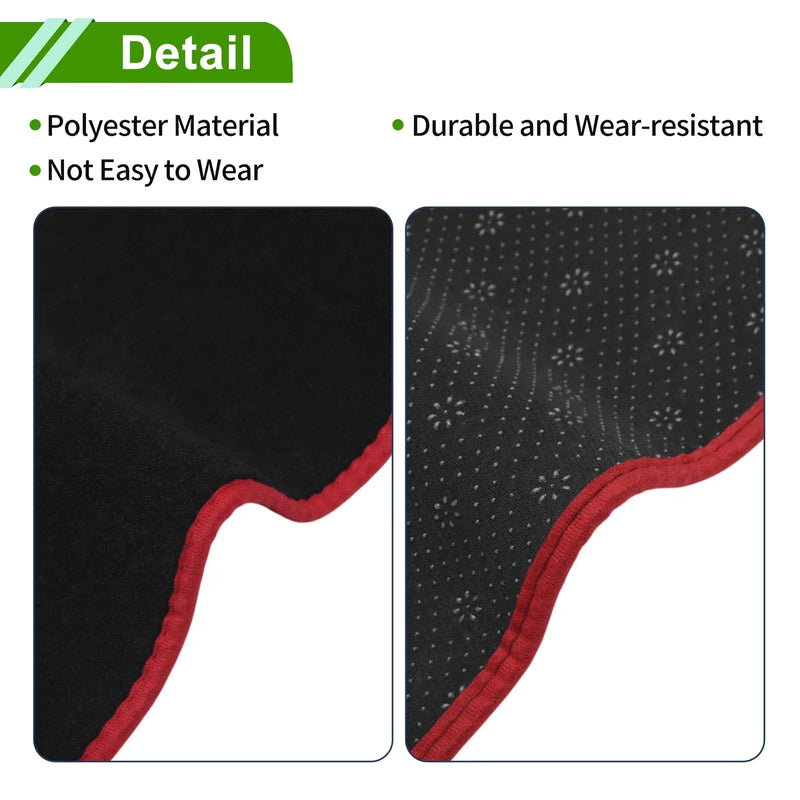 Honda N-WGN JH3 / JH4 2019-2024 Black Red 1 Pcs Anti-Slip Dashboard Cover
