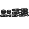 GMC Chevrolet Radio Control Button Repair Kit Sticker (2002-2006)