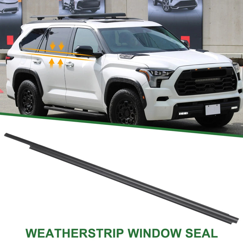 Toyota Sequoia 1pc Front Left Weatherstrip Window Seal (2008–2022)