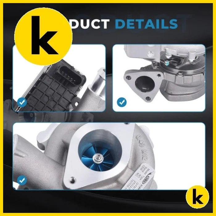FORD RANGER Billet Turbo Charger Upgrade 2.2L 2011-2015