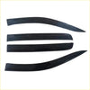 Set of four black glossy vinyl window visors for ford ranger px1 px2 px3 automotive weather shields