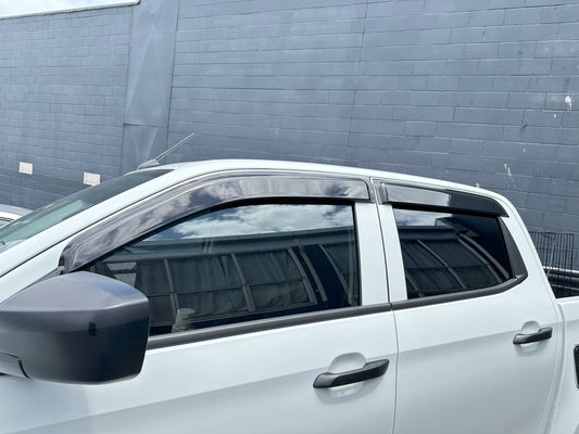 S/ WINDOW MONSOONS Weather Shields Isuzu D-max 2012-2020