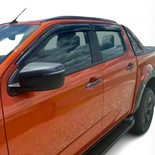 S/ WINDOW MONSOONS Weather Shields Mazda BT-50 2012-2020