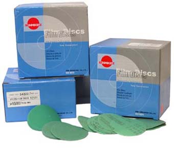 GPI Velcro Disc 75mm 2000G No Hole Each 554223