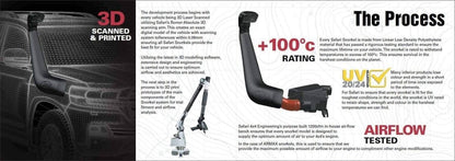 Safari V-Spec Snorkel to suit Isuzu D-MAX / Holden Rodeo 2008 - 2012