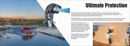 Safari V-Spec Snorkel To Suit Jeep Wrangler JK 2012+
