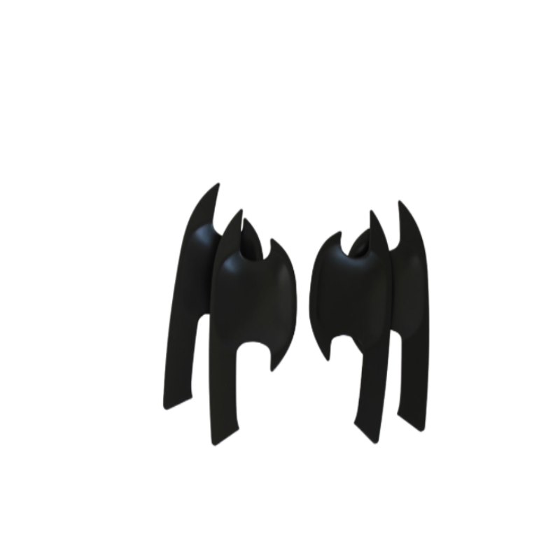 Door Bowl Inserts Ford Ranger PX1 PX2 PX3 2012-2021/ Everest 2015-2021 Matte Black