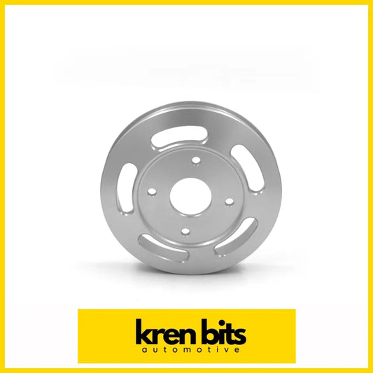 Scratch&Dent Billet Underdrive Water Pump Pulley For Nissan Rb Engines - Silver