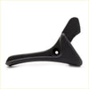 Black plastic seat adjustment lever handle with ergonomic design and central mounting hole for mitsubishi triton l200 bike