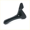 Black plastic seat adjustment lever handle for mitsubishi triton l200 with matte finish and mounting hole