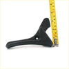 Black plastic seat adjustment lever handle for mitsubishi triton l200 with ergonomic design and central mounting hole