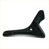 Black plastic seat adjustment lever handle trim piece with triangular shape and molded structure for mitsubishi triton l200 sportero