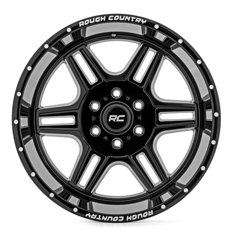 92 Series Gloss Black Milled Accents