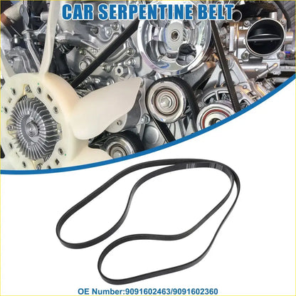 Serpentine Belt for Toyota 4Runner 2003-2004 EPDM - Engine