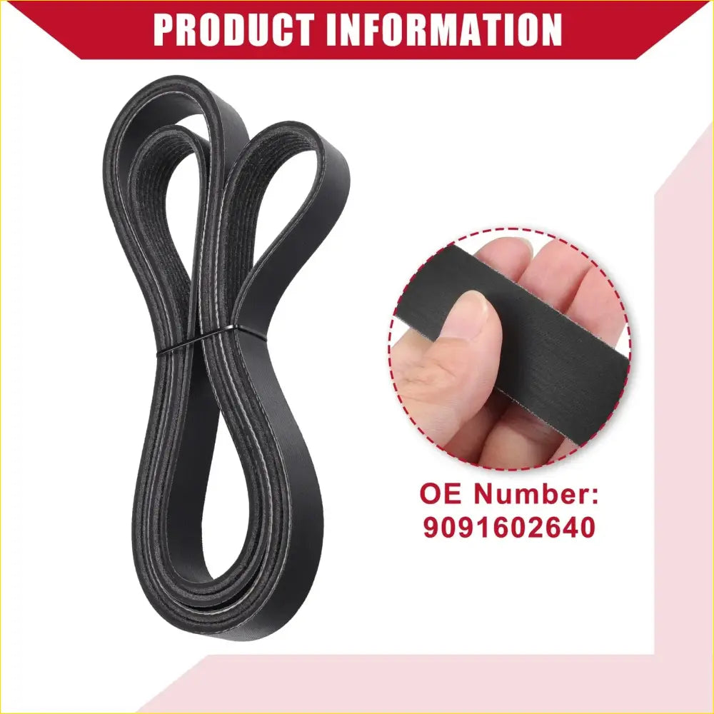 Serpentine Belt for Toyota Tacoma 4Runner (2005-2023) - Engine