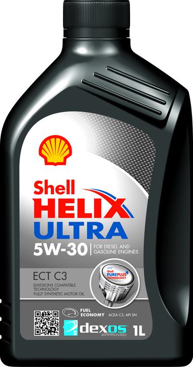 Shell Lubricants Helix Ultra ECT C3 5W30 Full-Syn Engine