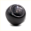 Black glossy plastic shift knob with embossed 5-speed pattern for toyota hilux 1983-1997