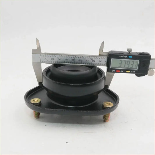 Black rubber shock absorber mount with metal plate and brass bolts for datsun nissan sunny b210 b310 120y 140y 150y