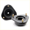 Black rubber shock absorber mount with gold threaded bolts for datsun nissan sunny b210 b310 120y 140y 150y