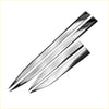 Shiny chrome side door body molding trim cover with sleek wolverine claws for mitsubishi outlander 2024+