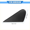 Black triangular car door panel trim piece showing the back side for toyota rav4 side rear view mirror corner 2009-2012