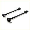 Black metal side rod assembly control arms with spherical joints and threaded ends for Nissan Datsun 620 1972-1979