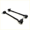 Black metal side rod assembly lift right with spherical joints and threaded ends for nissan datsun 620 72-79