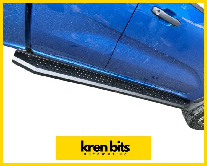 Side Step Running Board Toyota Hilux Vigo 2005-2015 F3 Black Steel