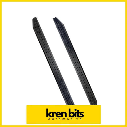 Side Step Running Board Toyota Hilux Vigo 2005-2015 F3 Black Steel Kren Bits