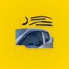 Side Window Deflectors for VW Amarok (2009-2021) - Double Cabin