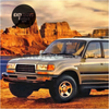 Toyota Land Cruiser LC80 FJ80 Corner Lights (1990-1997)