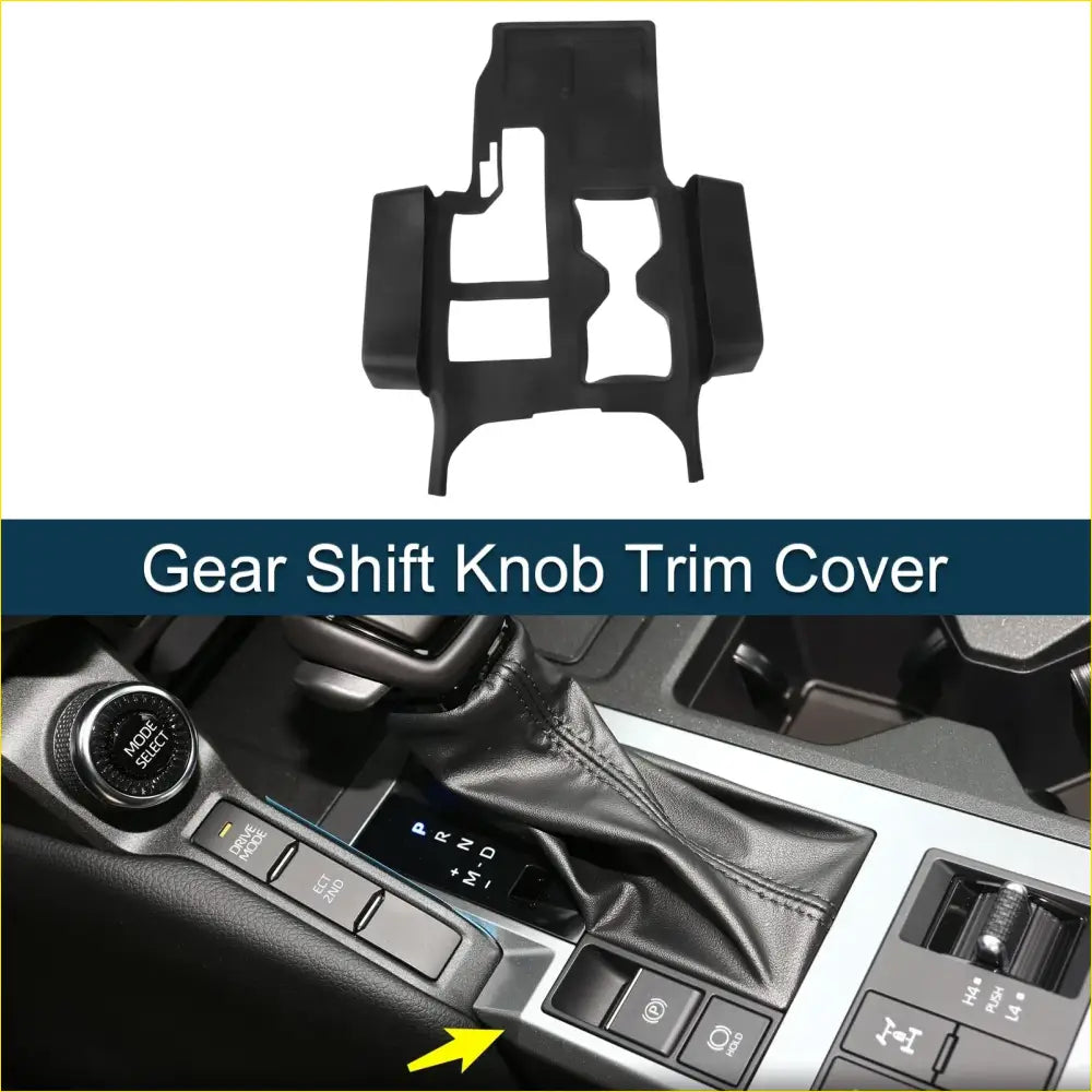 Silicone Gear Shift Knob Sticker for Toyota Land Cruiser Prado J250 - Interior Accessories
