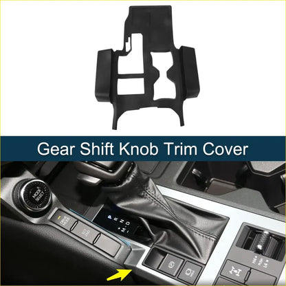 Silicone Gear Shift Knob Sticker for Toyota Land Cruiser Prado J250 - Interior Accessories