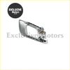 Silver metallic car headlight housing with sleek angular design and visible internal structure for ford ranger and mazda bt-50