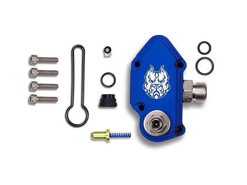 Sinister Diesel Blue Spring Kit with Adjustable Billet Spring Housing (Powerstroke 6.0L 03-07)