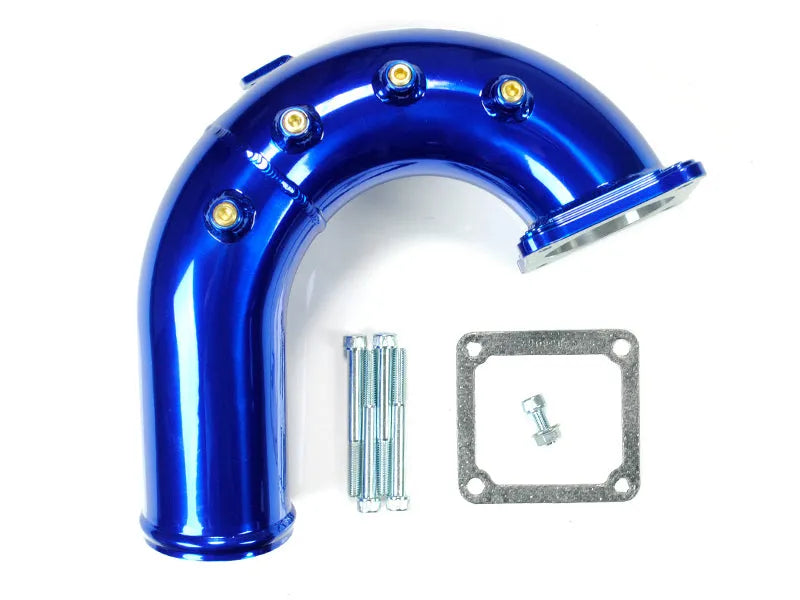 Sinister Diesel Intake Elbow - Blue (Cummins 5.9L 03-07)