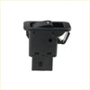 Black plastic single window switch with light and rectangular housing for ford territory sx sy sz