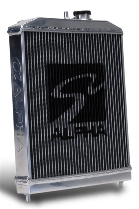 Skunk2 Racing Skunk2 Alpha Series 92-00 Honda Civic Radiator (Half Size) (Dual Core) (Manual Trans.)