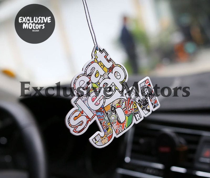 Eat Sleep JDM Grafitti Air Freshener