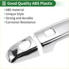 Smart car door handle cover trim for toyota highlander 2008-2013 in chrome finished abs plastic with precise lock cutouts