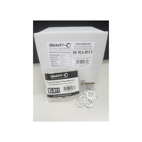 Smart-O Alloy Washers Suit R3 R11 Plugs 200Pk