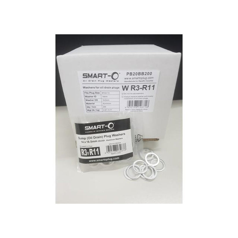 Smart-O Alloy Washers Suit R3 R11 Plugs 200Pk