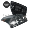 Black plastic smoke tail light assembly with clear lens and bulb housing for mitsubishi l200 triton colt pickup