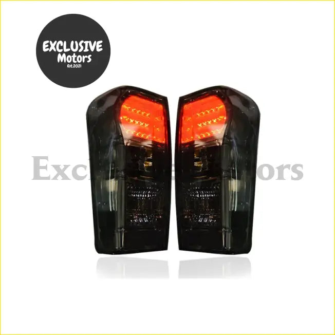 Smoked Led TailLights for Isuzu D-Max (2012-2020) - Parts & Accessories