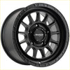 Black sniper ballistic alloy wheel with matte finish and bold angular spokes 17x9 6x139.7 offset 15
