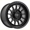 Black sniper ballistic matt black alloy wheel with rugged multi-spoke design and matte finish